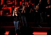 Picture from worship on March 14, 2010