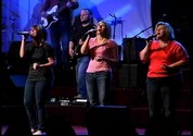 Picture from worship on April 11, 2010
