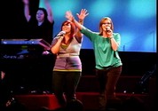 Picture from worship on May 3, 2009