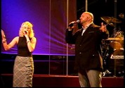 Picture from worship on June 21, 2009