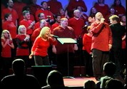 Picture from worship on December 6, 2009