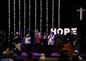 Picture from worship on November 28, 2010