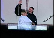 One of the 39 baptisms from February 6, 2011.